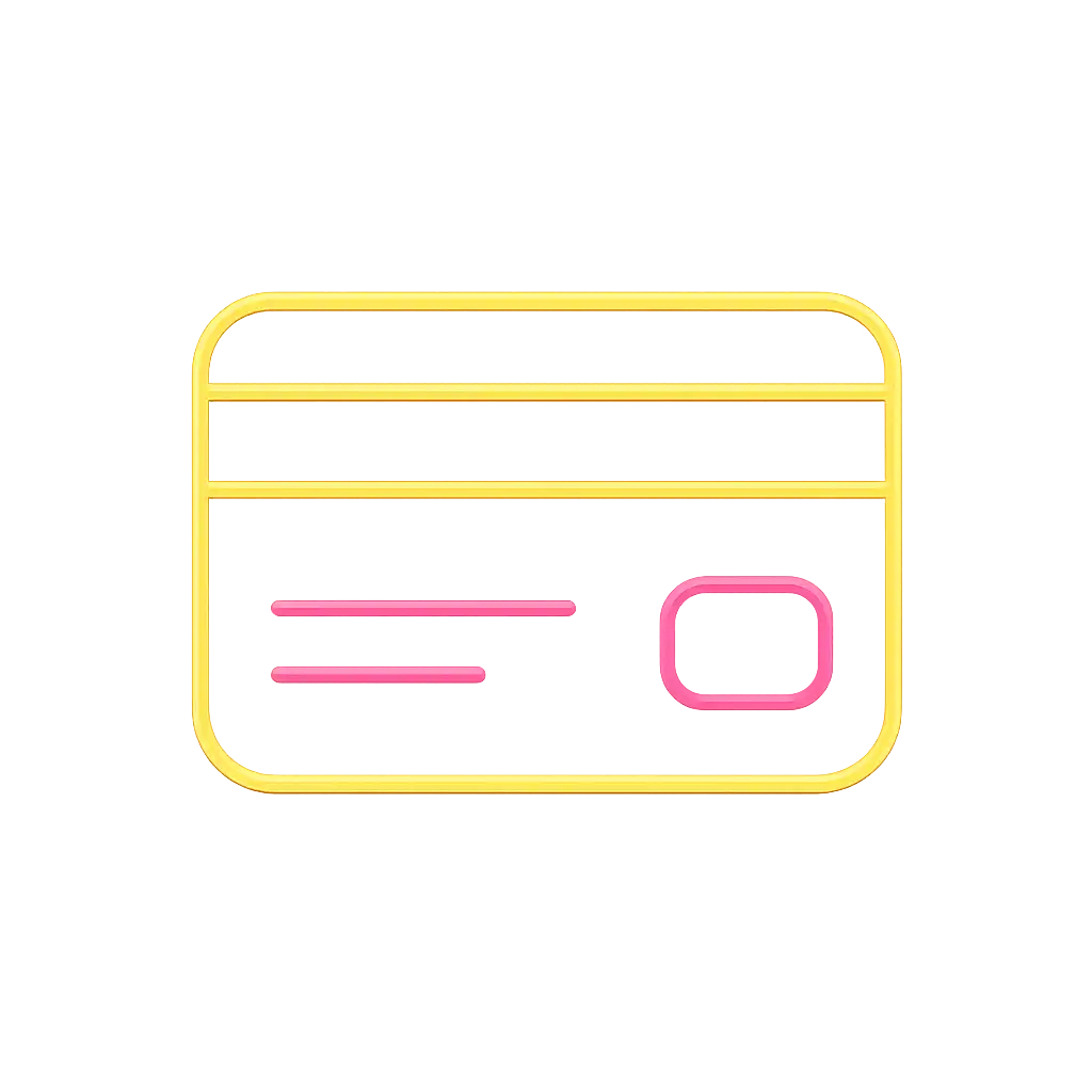 Visa and Mastercard debit card icon